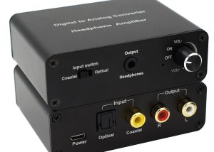 Digital to analog audio AMP