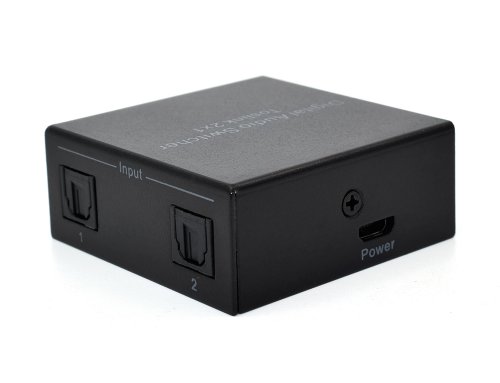 GV-A003 SPDIF/TOSLINK Digital Optical Audio 2×1 Switcher