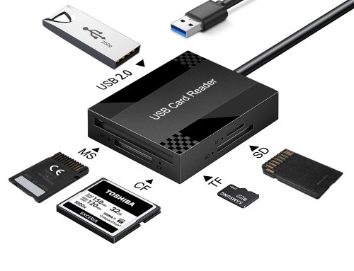 5-IN-1 USB 3.0 Card Reader